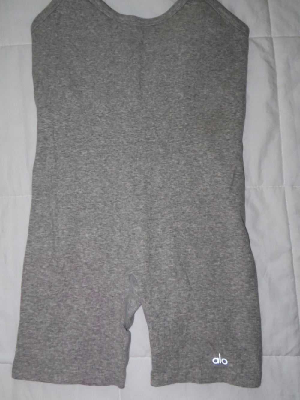 ALO Yoga Seamless Ribbed Romper